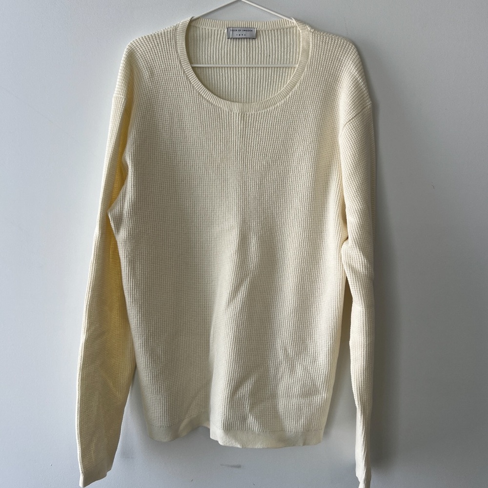 Tiger of Sweden knit/waffle pullover